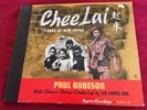 Paul Robeson: Chee Lai, Songs Of New China, Keynote 109, 3 X 78 Set