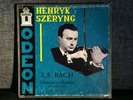 Henryk Szeryng Bach 3 Sonatas 3 Partitas Violin Solo Odeon ODX 122 123 124