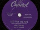 Rockabilly 78-Gene Vincent on Capitol 3530-Race With The Devil/Gonna Back-LISTEN
