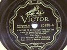 Victor Scroll Record #25135 Cole Porter Paul Whiteman Ramona&Ken Darby Kings Men