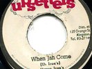 RARE 1976 DEEP ROOTS - WHEN JAH COME - DEVON IRON'S - LEE PERRY UPSETTERS 7