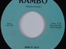 Modern Soul Boogie 45 BURNING FLAME Jam It Out RAMBO HEAR