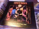 GUNS N ROSES USE YOUR ILLUSION WORLD TOUR LP 1992 IN TOKY 2 LPS +INSERT