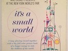 It's A Small World WALT DISNEY at the WORLD'S FAIR Disneyland Record 1964