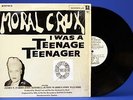 MORAL CRUX 1994 TEENAGE TEENAGER RARE PUNK LP 1st PRESS