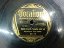 Rare pre war 78 The Memphis Jug Band Take your finger off it  Fishin in the dark