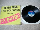 original SEX PISTOLS LP - never mind bollocks.....rare vicious credited