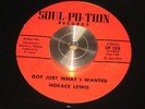 HORACE LEWIS got just what i wanted SOUL-PO-TION rare GEORGIA GOSPEL / SOUL 45