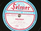 STUFF SMITH TRIO   SELMER   MY THOUGHTS & HALFWAY    NICE    78 RPM