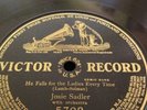 JOSIE SADLER 78rpm Comedy 1 Sided He Falls 4 The Ladies Every Time VICTOR 5702 N