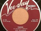 Doo Wop 45 THE SPANIELS Trees orig. '59 press on Vee Jay #310 VG++ HEAR BOTH