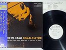 DONALD BYRD BRYD IN HAND BLUE NOTE LNJ-80093 Japan PROMO OBI Vinyl LP