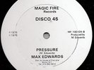 MAX EDWARDS - PRESSURE - SEALED RARE REGGAE 12