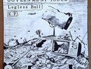 GOVERNMENT ISSUE Legless Bull DISCHORD #4 ORIGINAL w/ insert PUNK KBD HARDCORE X