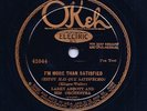 FRANK TRUMBAUER, BIX, Jubilee & I'm More Than Satisfied, OKeh 41044, '28 