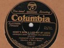 78 RPM Cliquot Club Eskimos (Harry Reser) Columbia 1281-D in EE-