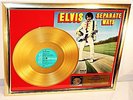 Elvis Presley, Separate Ways, Gold Record, goldene Schallplatte, Award