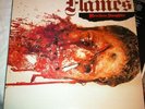 FLAMES Merciless Slaughter 1987 Lp w/lyrics rare 1st Press