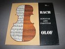 THEO OLOF BACH 6 SONATAS VIOLIN SOLO 3LP Dutch only