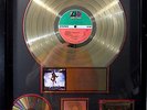 AC/DC Blow up your Video  Gold RIAA US Music Award goldene Schallplatte