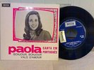 EUROVISION PAOLA SING GERMANY   PORTUGUESE EP PORTUGUESE EDITION NM