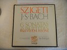 Vanguard Bach Guild Szigeti Solo-Violin Bach: Audiophile Early Maroon-Label LPs