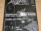 ABLAZE Magazin Nr. 1 (1994, mit BURZUM, IMMORTAL, NECROMANTIA, SAD EXEKUTION...)