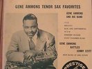 Gene Ammons Battles Sonny Stitt Tenor Sax Favorites Prestige Orig 10' PRLP127 NM