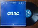 CRAC (C.R.A.C.) 'ALL FOR YOU' LP RARE SYRACUSE FUNK PRIVATE PRESS