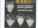 the beatles vj sleeve thank you girl