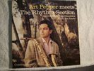 ART PEPPER-MEETS THE RHYTHM SECTION - ORIG PROMO -  NM-DG- D2/D2 MASTERS