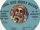 THE VELVET UNDERGROUND LOU REED ANDY WARHOL All Tomorrows Parties GROUP ROCK 45