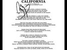 VERY RARE - LED ZEPPELIN - JIMMY PAGE - ORIGINAL HAND SIGNED AUTOGRAPH