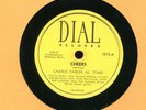CHARLIE PARKER Cheers Carving the Bird on Dial 1013 Jazz 78 Dodo Marmarosa