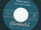 Rare Northern - The Servicemen - Sweet Magic / Connie   {Chartmaker}  (Original)