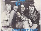 ABBA Love Isn't Easy  Denmark-only POLAR 45 with BLUE sleeve LISTEN