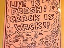 BIPO LIFE IS FRESH CRACK IS WACK  JUMP STREET LP RARE KEITH HARING COVER GREAT