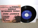 JONI JAMES There Goes My Heart 45 Rare First-Ever STEREO Promo w/Picture Sleeve