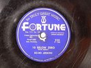 Bo Bo Jenkins 78 BABY DON'T YOU WANNA GO / 10 BELOW ZERO   Fortune VG- blues
