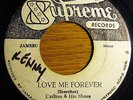 CARLTON & HIS SHOES love me forever/happy land SUPREME reggae 7