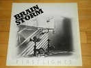 Brain Storm - Firstlights Swiss LP (Memory Music, 1982) prog/jazz fusion HEAR
