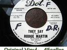 ? Rodge Martin PROMO 'They Say' RARE Collectors Popcorn Northern Soul 45 HEAR