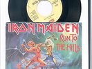IRON MAIDEN - RUN TO THE HILLS / TOTAL ECLIPSE - HARD ROCK  - 7