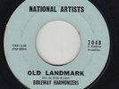 Black Gospel 45 - Bibleway Harmonizers - Old Landmark - National Artists - mp3