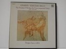 SERGIU LUCA Bach Sonatas & Partitas for Unaccompanied Violin NONESUCH  3 LP Box