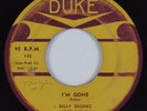R&B Jump Blues 45 BILLY BROOKS I'm Gone DUKE HEAR