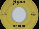 R&B Zydeco Blues 45 CLIFTON CHENIER Hey Ma Ma ZYNN HEAR