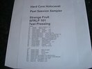HARD CORE HOLOCAUST.PEEL SESSIONS TEST PRESS.BOLT THROWER.DOOM.NAPALM DEATH