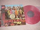 The Beatles Sgt. Pepper's Mono LP EAS 70137 Japanese Red Vinyl OBI