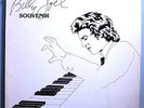 BILLY JOEL SOUVENIR RARE ORIG WHITE LABEL PROMO-ONLY LP w/INFAMOUS 'A$$HOLE' LTR